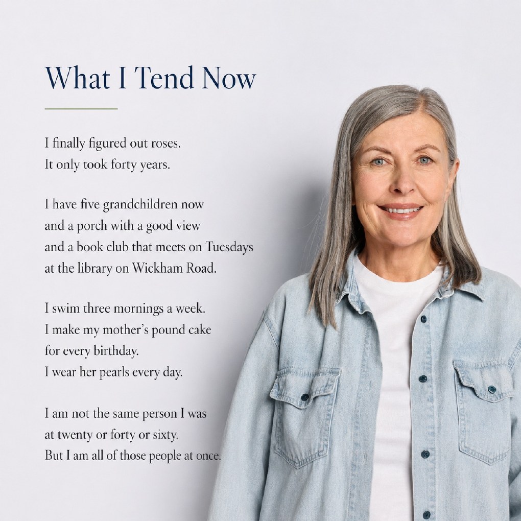 What I Tend Now closing reflections page