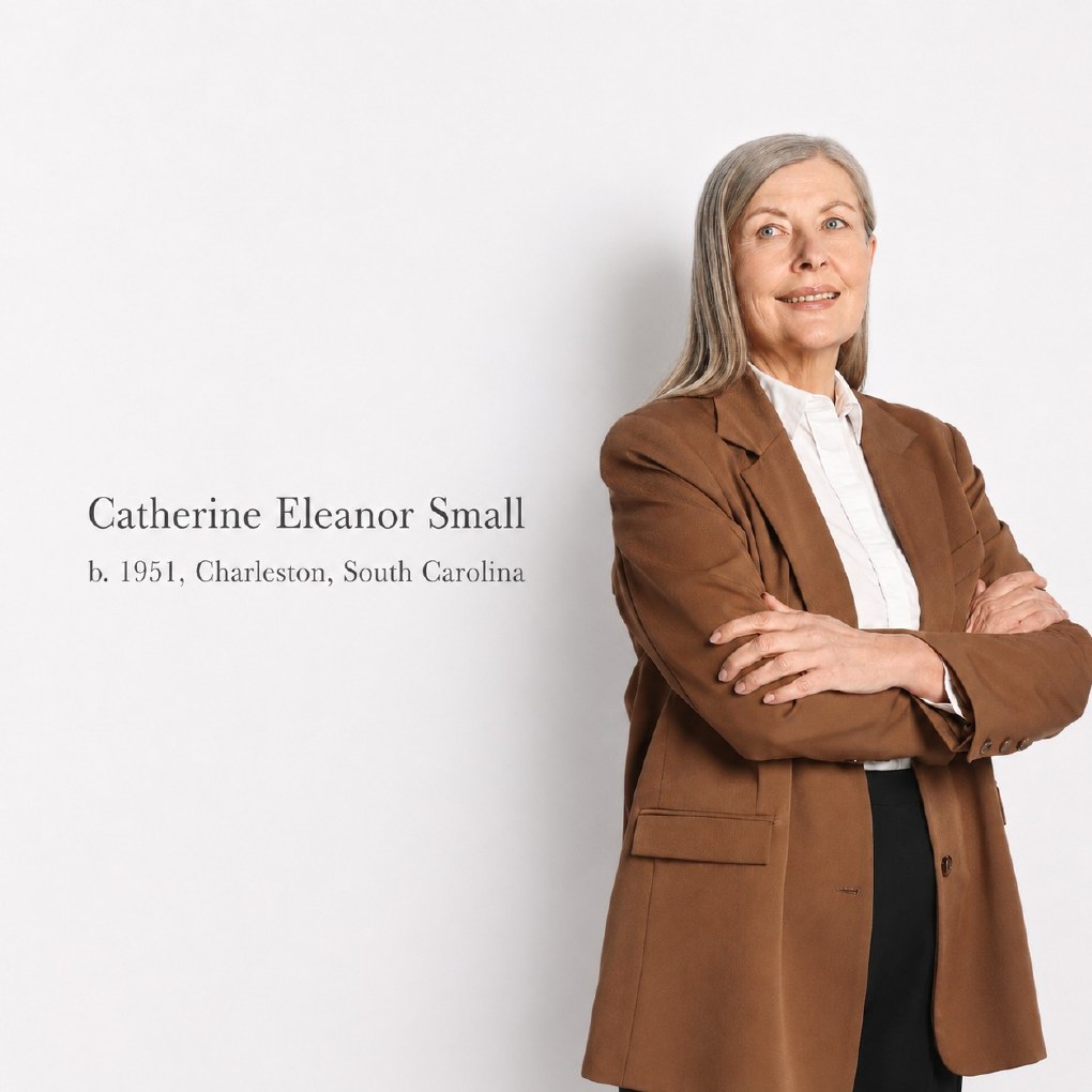 Catherine Eleanor Small closing portrait and biography page