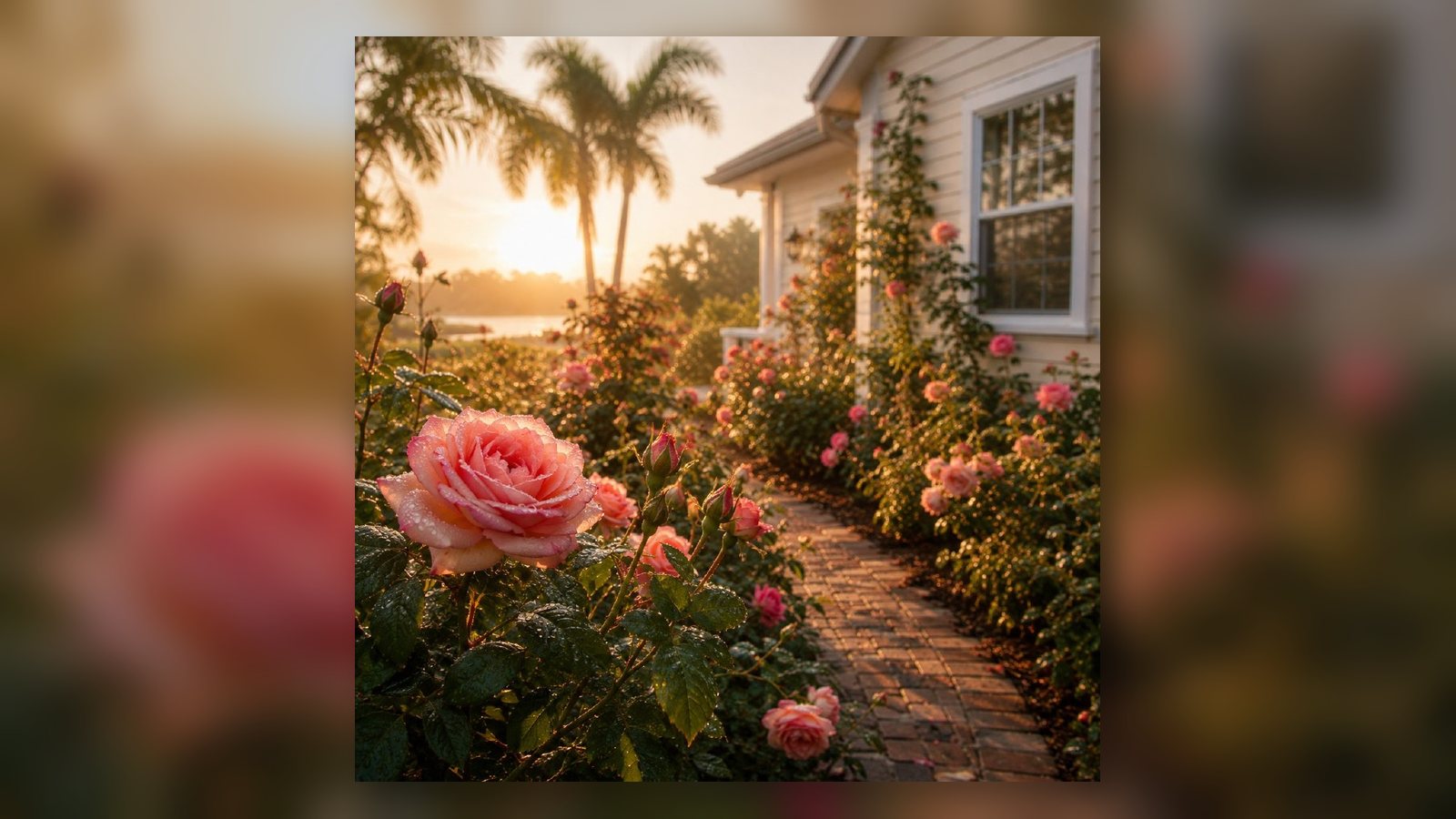 Framed family photographs and flowers arranged for a meaningful celebration of life